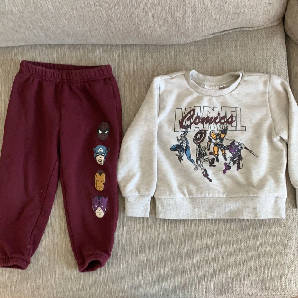 Marvel boy outfit